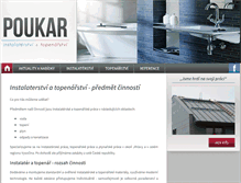 Tablet Screenshot of instalaterstvi-poukar.cz